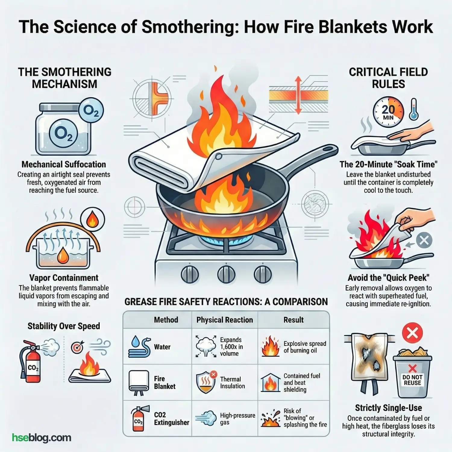 How Do Fire Blankets Work?