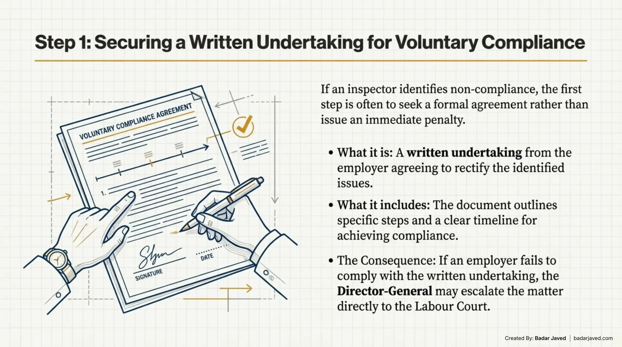 Regulatory Functions of Labour Inspection and Inspector Responses