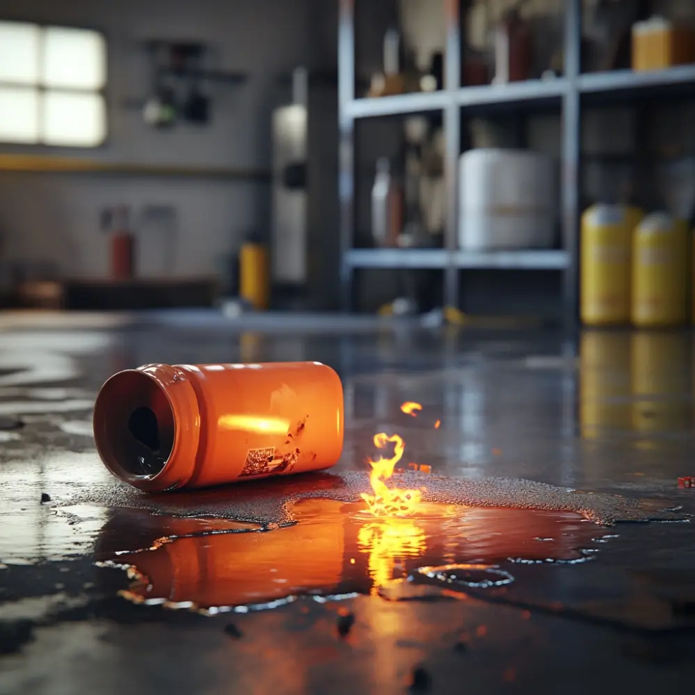 Flammable Liquids - Combustible Material