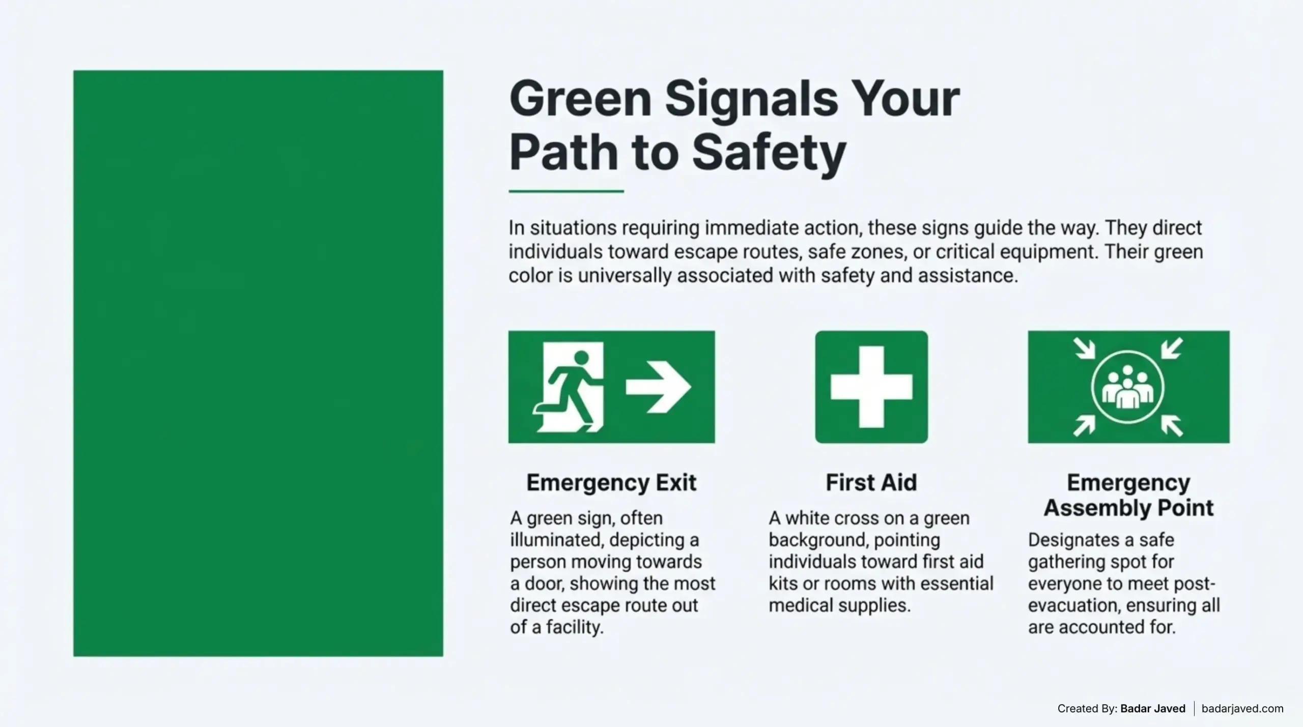 Green Signals Your Path to Safety
