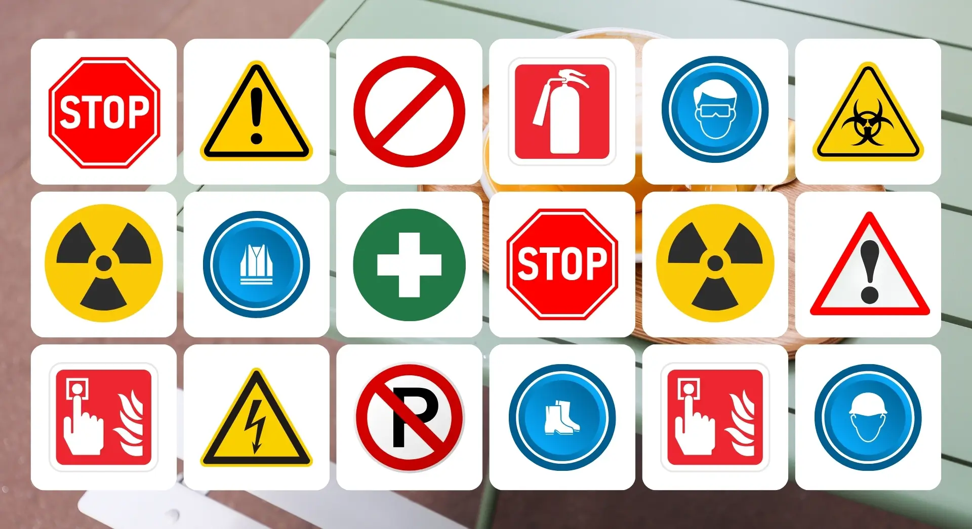 Safety Signs, Symbol, and Their Meanings