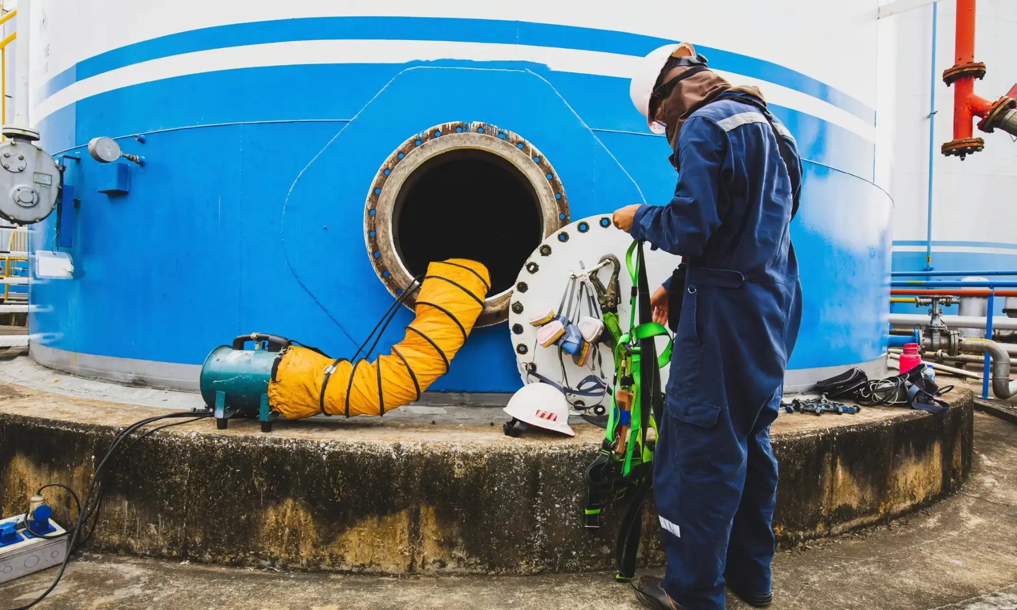 Step-by-Step Confined Space Entry Procedure