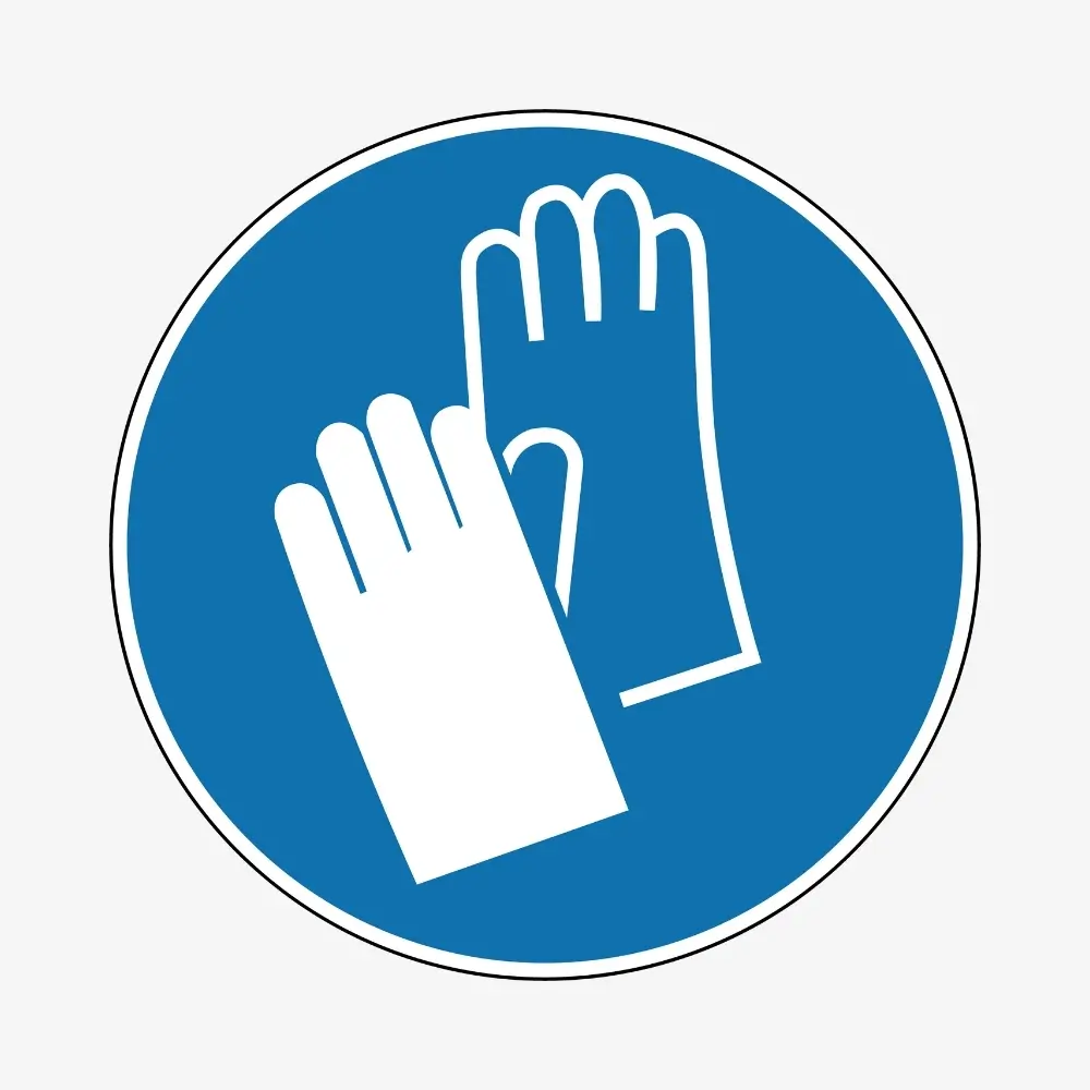Wear Protective Gloves Sign