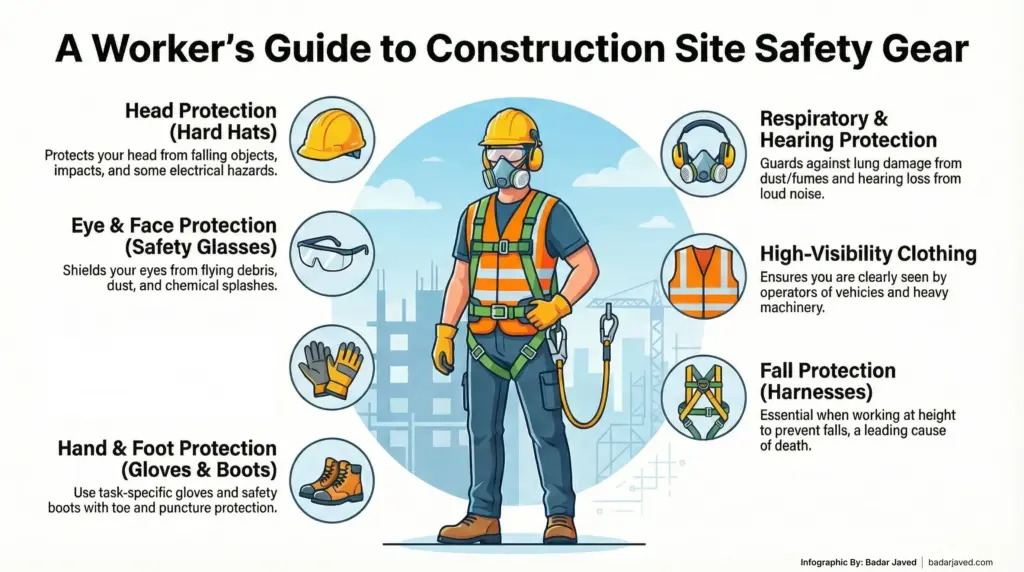 10 Essential Construction PPE Items for Safer Sites