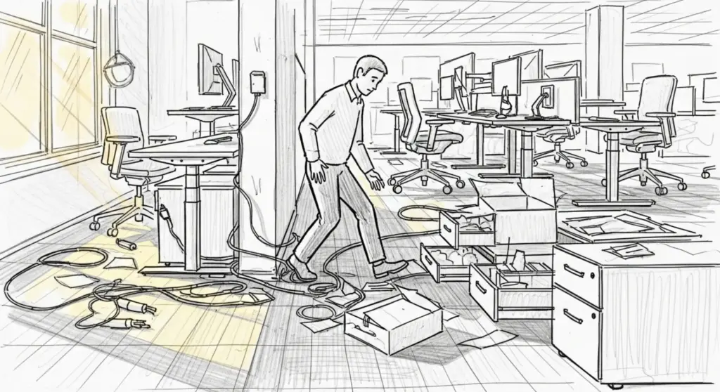 Common Causes of Slips, Trips, and Falls