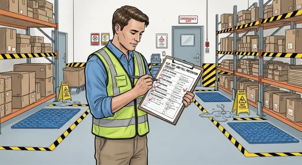 Slip, Trip, and Fall Prevention Checklist