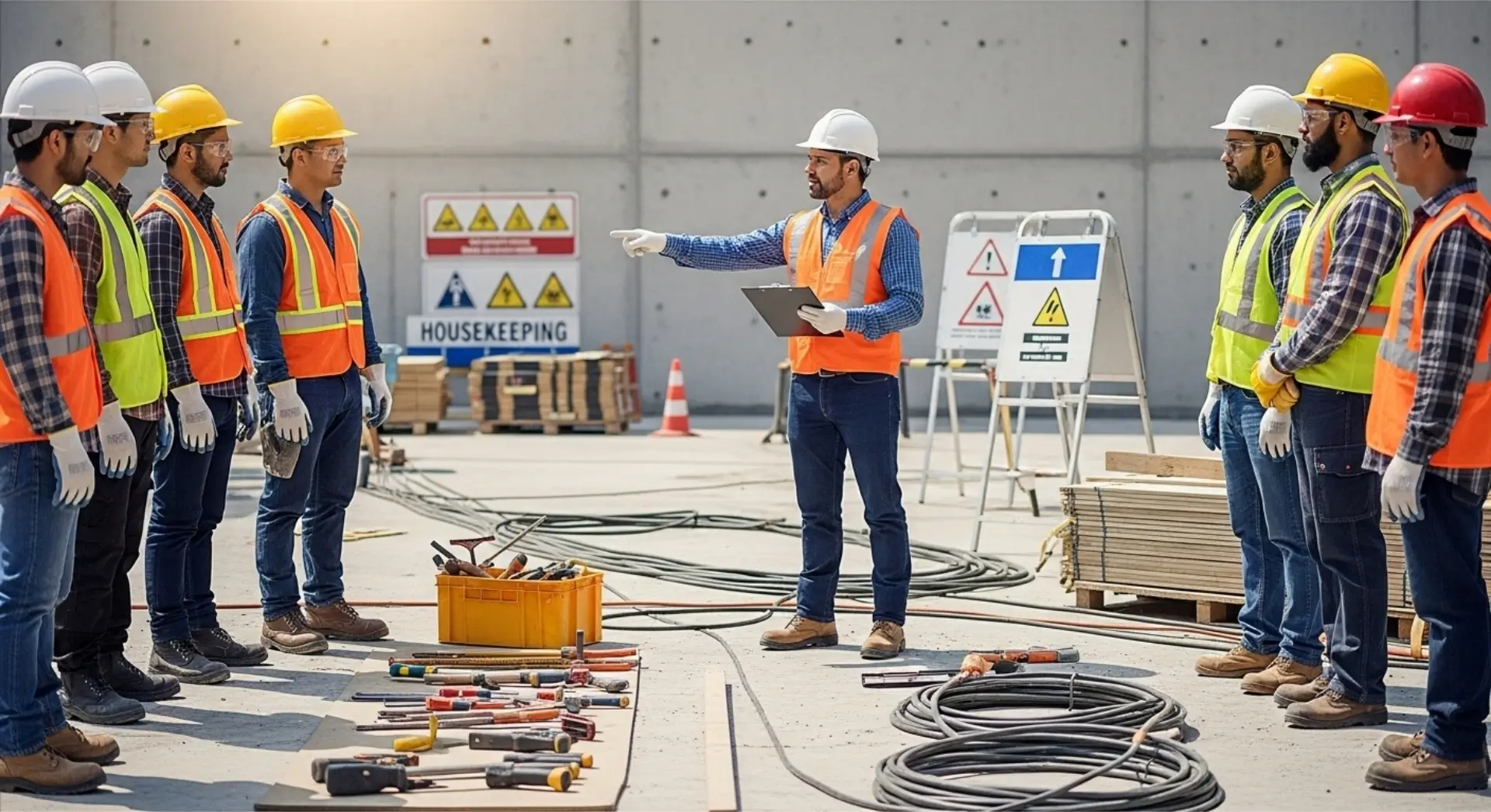 Toolbox Talk on Housekeeping