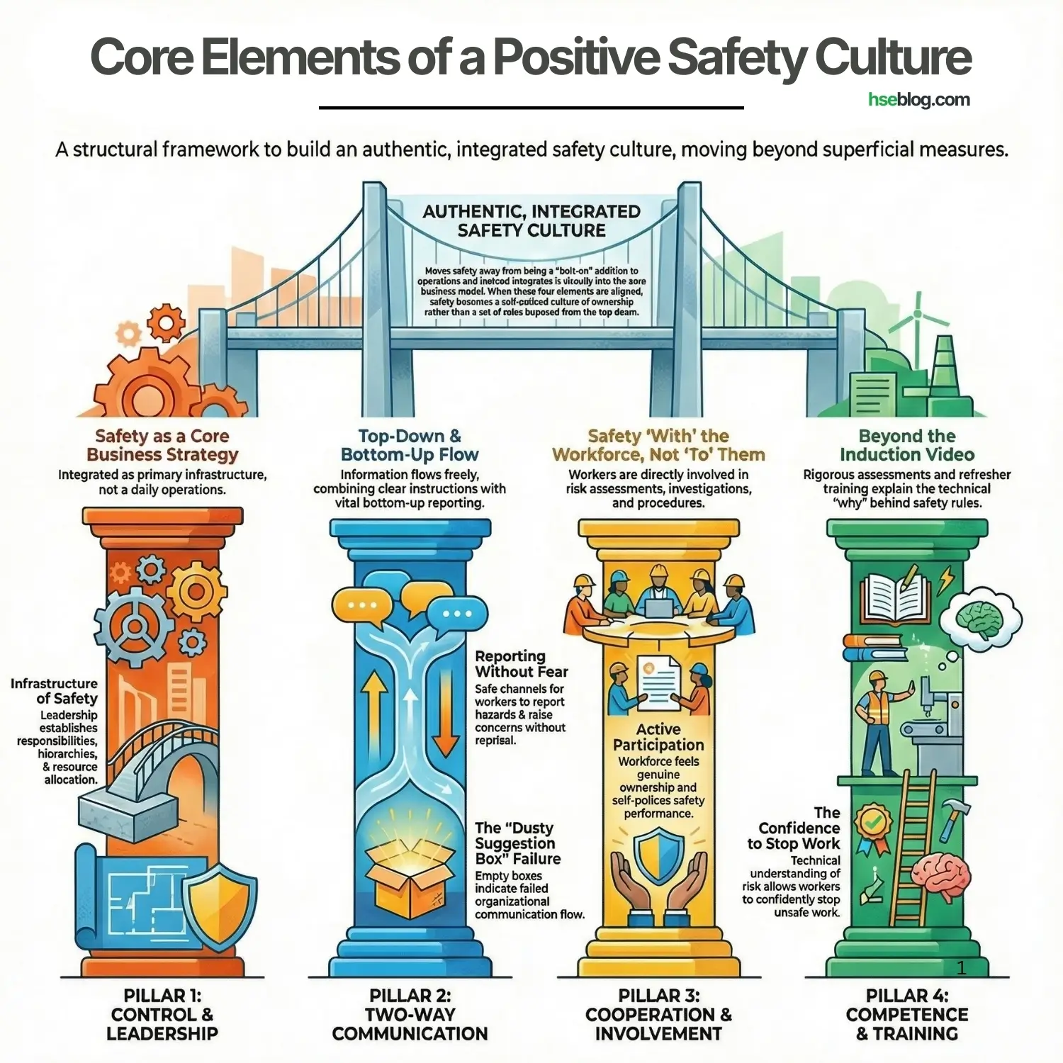 Core Elements of a Positive Safety Culture