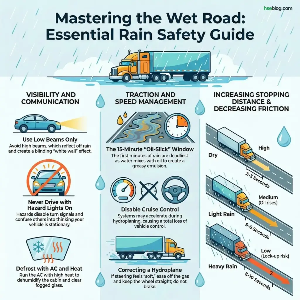 Drive Safely In The Rain