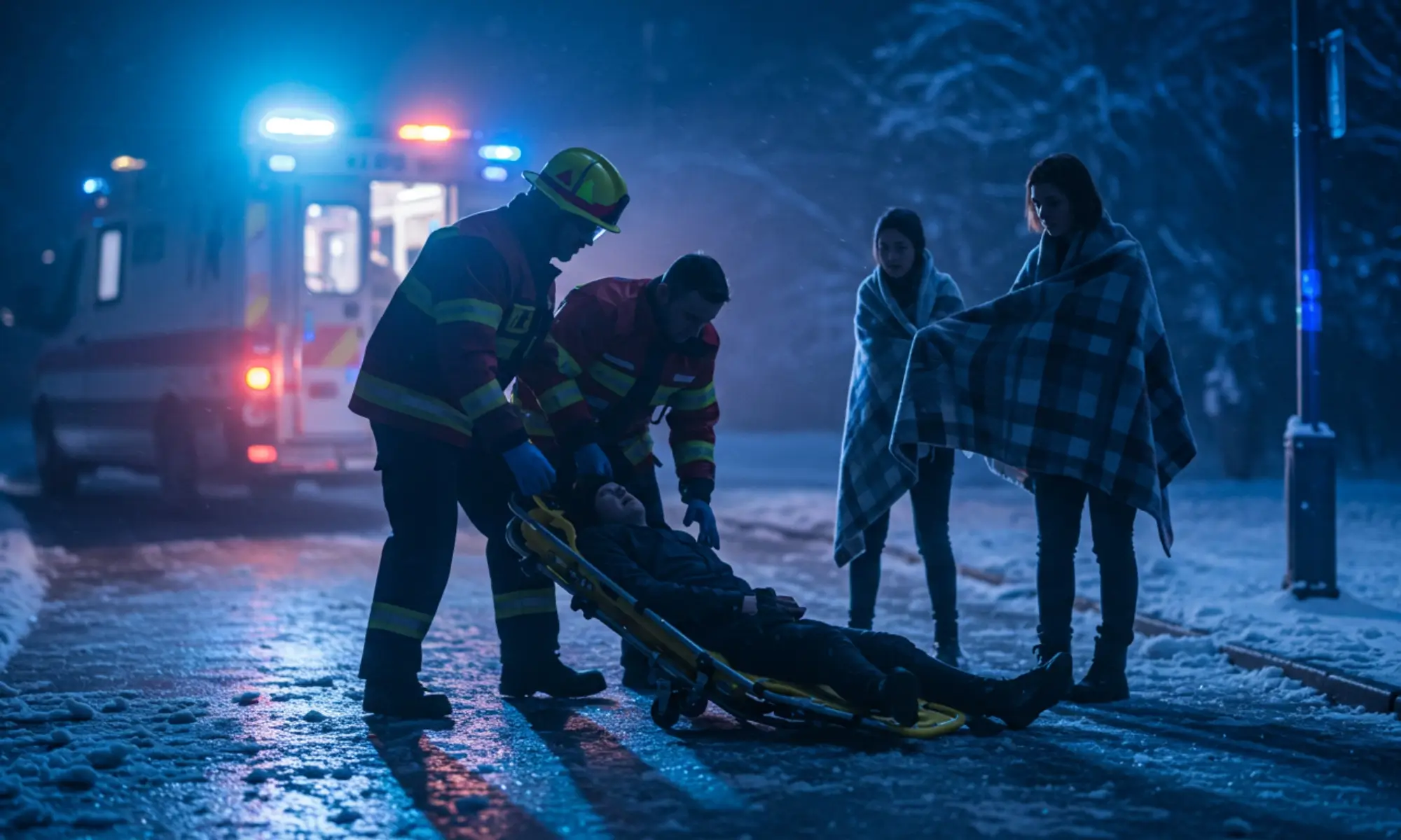 Emergency Response and First Aid In Case Of Ice Hazard Related Accidents