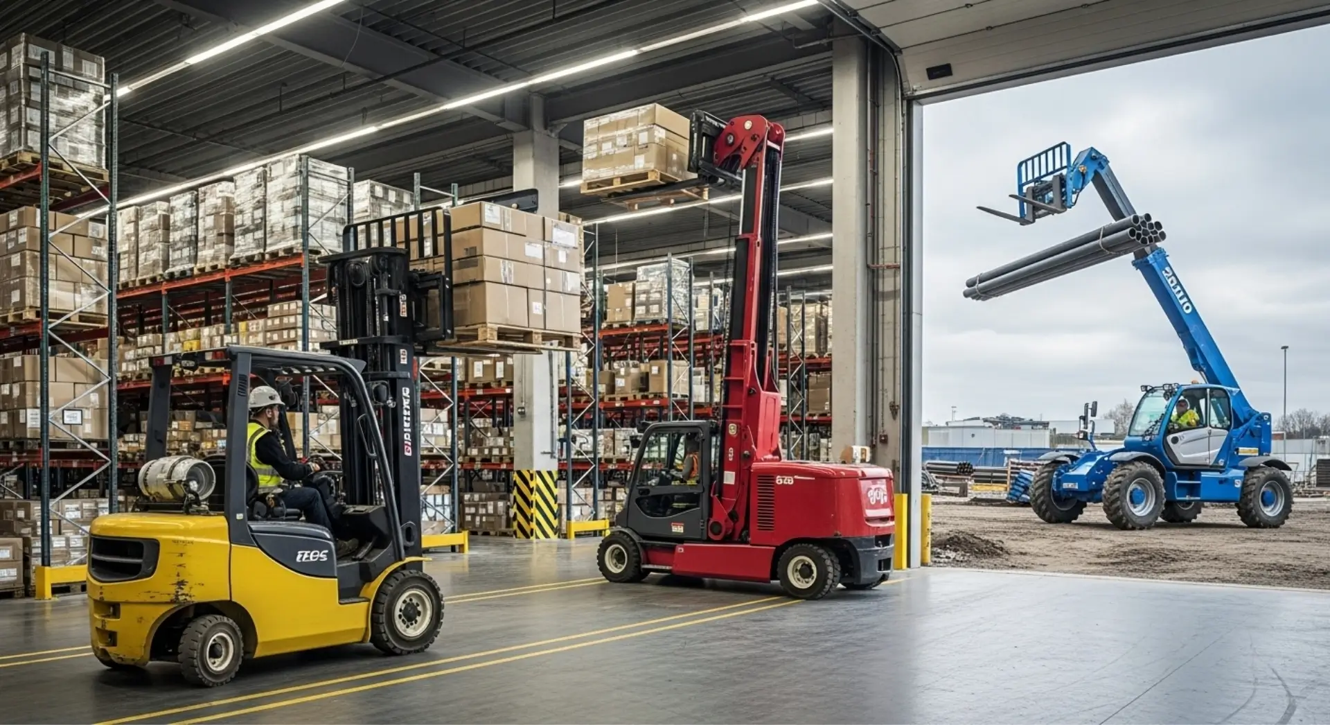 Forklift Types Guide Uses, Features & Power Options