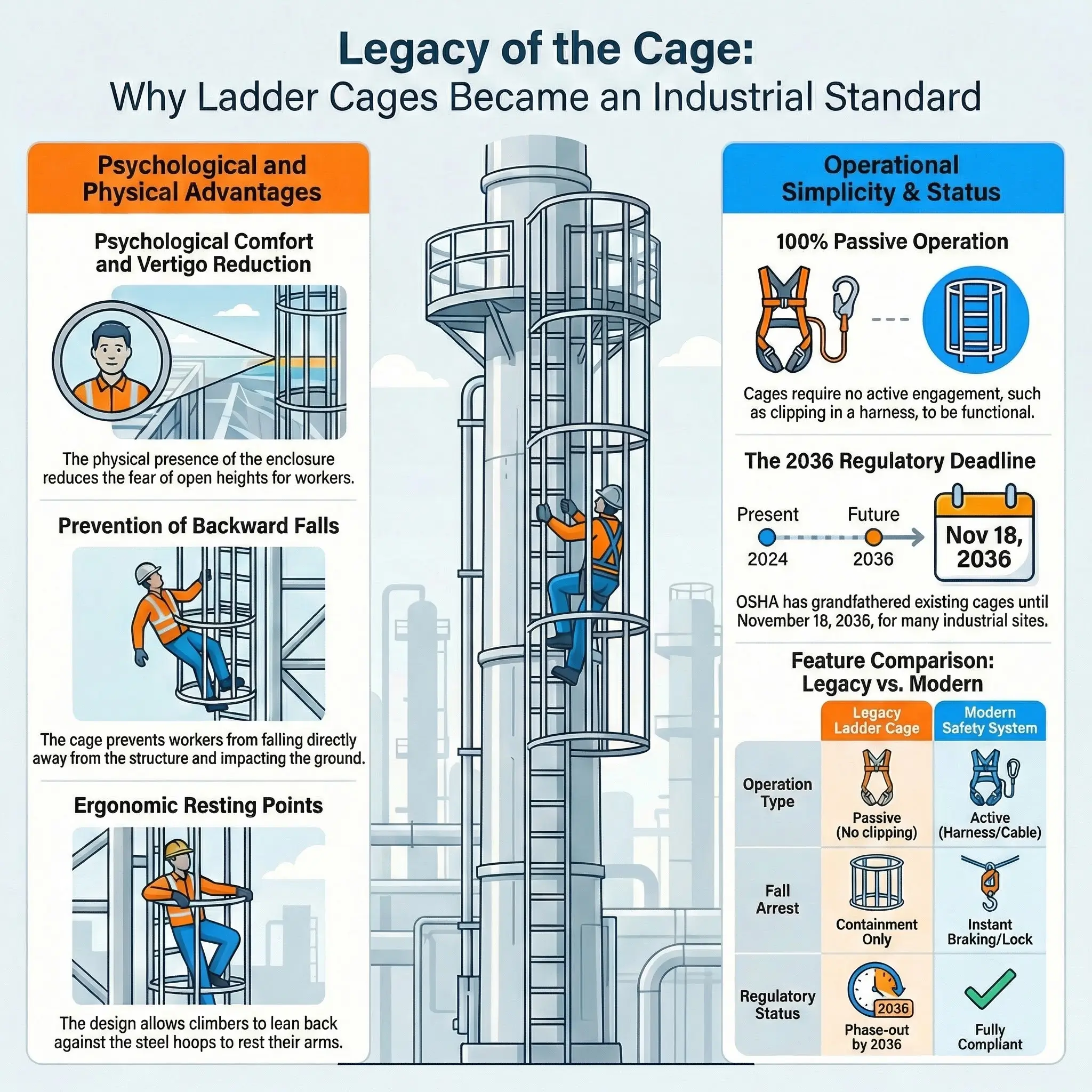 Benefits of Ladder Cages