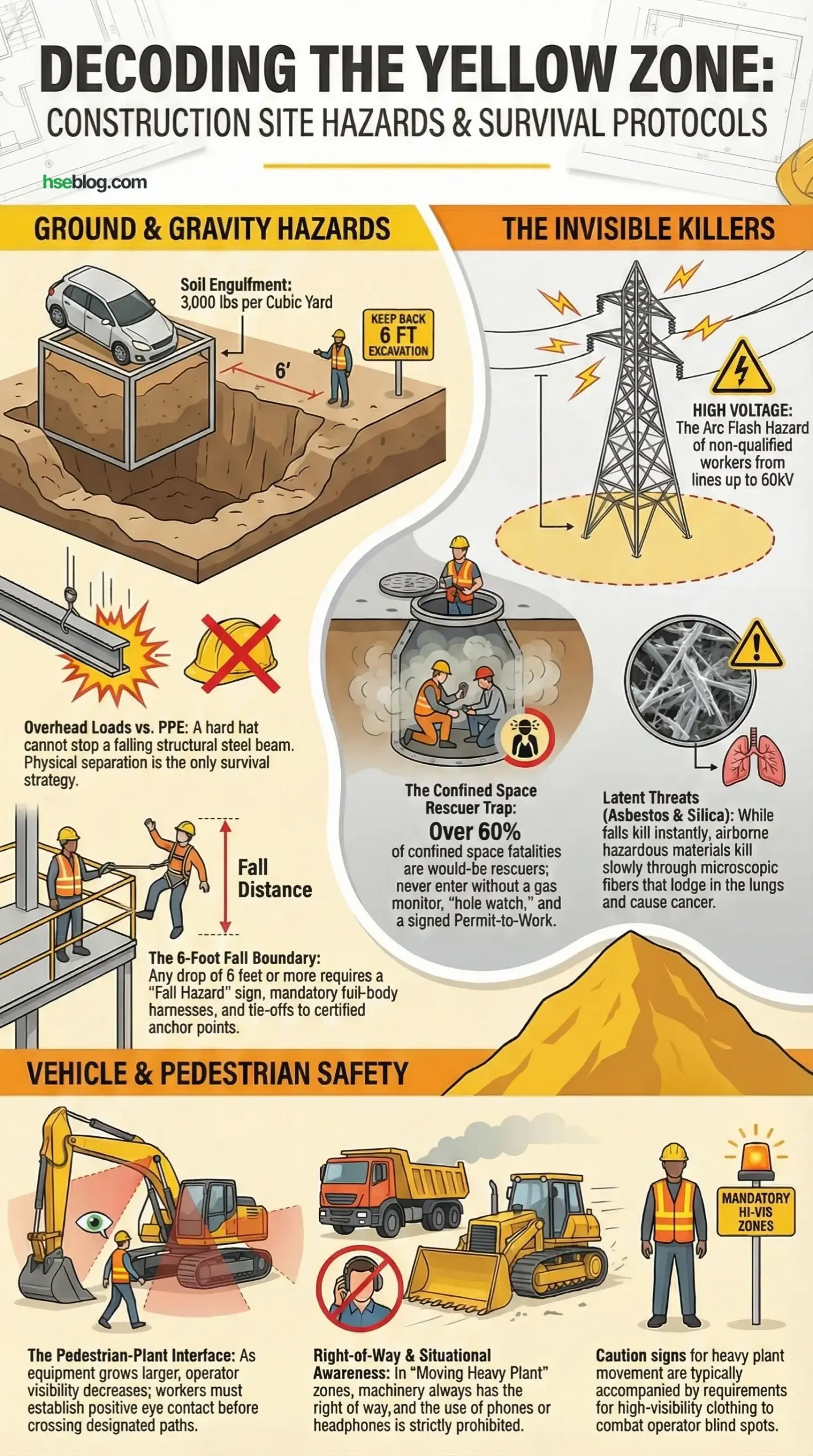 Hazard and Warning Signs (The Yellow Zone)