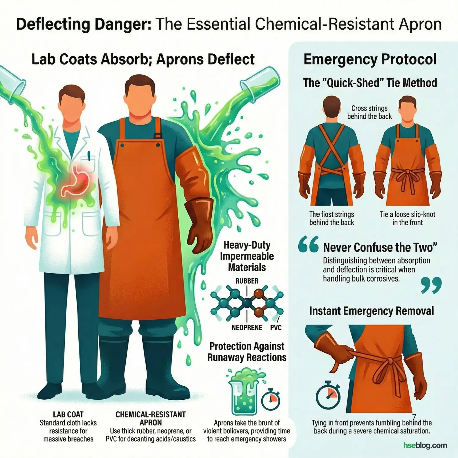 Chemical-Resistant Apron