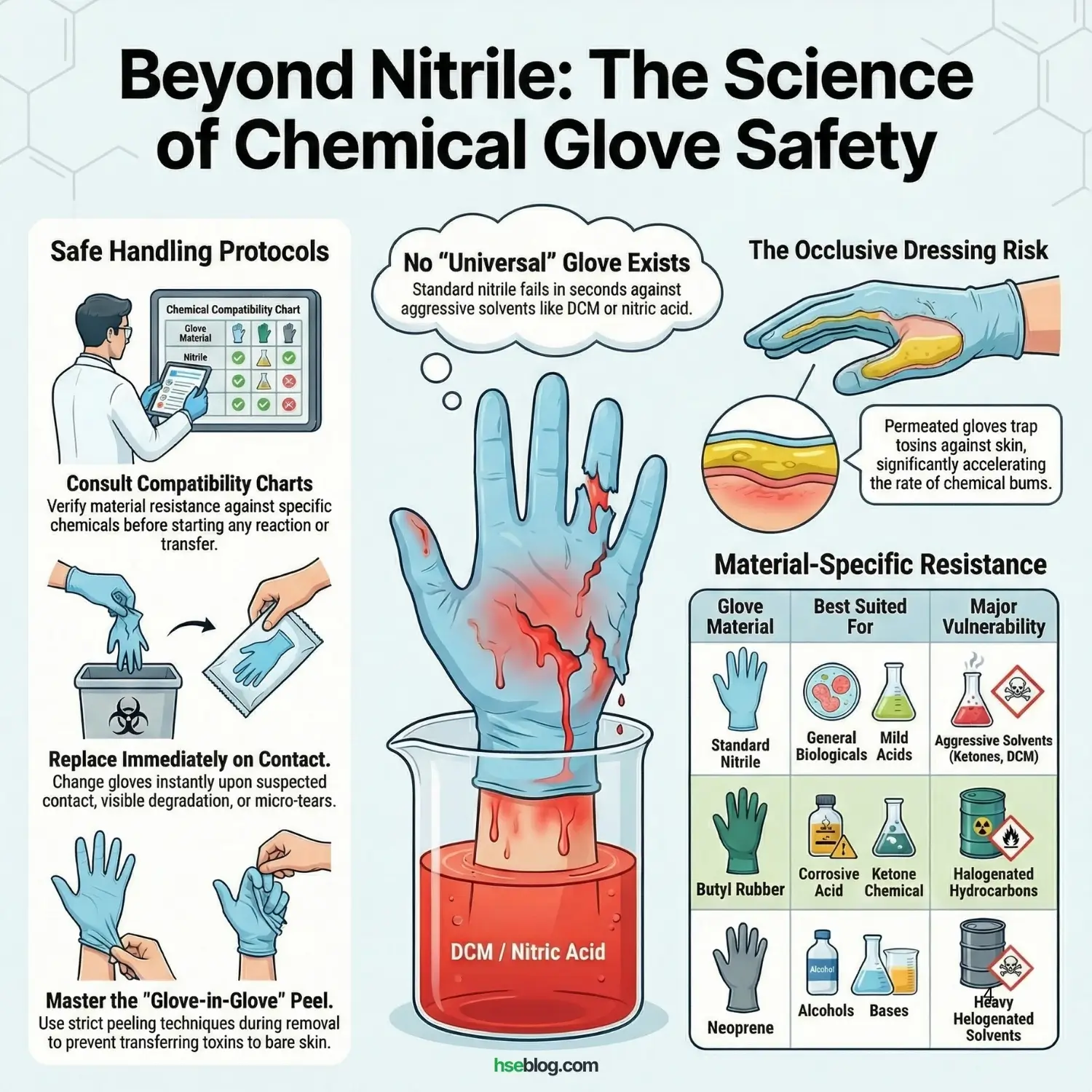 Disposable Gloves: Understanding Chemical Permeation