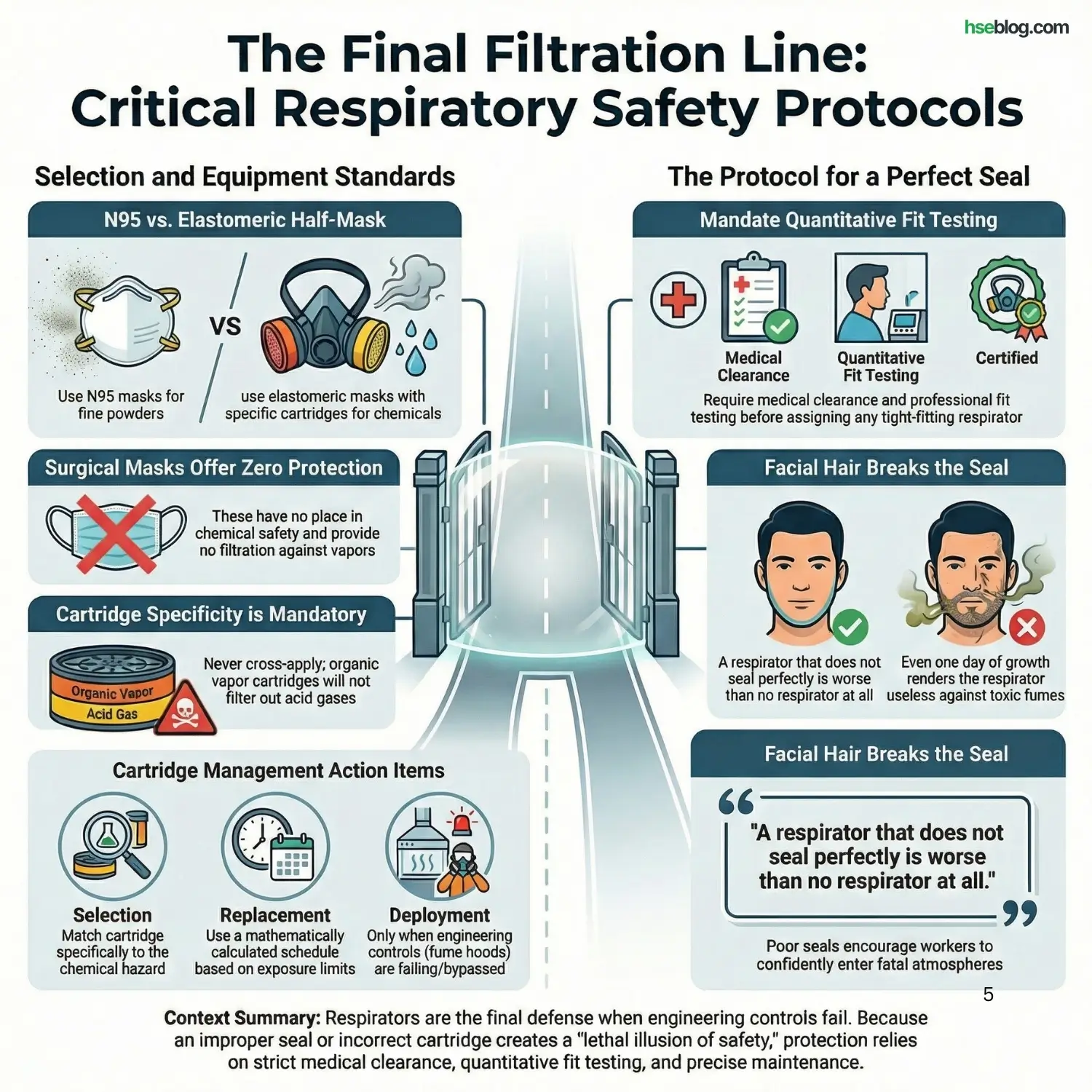 Respiratory Protection: The Final Filtration Line
