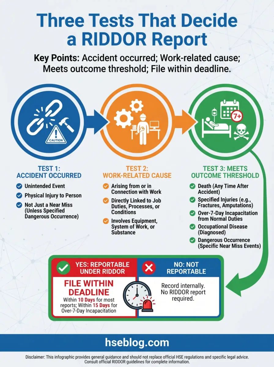 RIDDOR Reportable Injuries What Must Be Reported RIDDOR Reportable Injuries What Must Be Reported