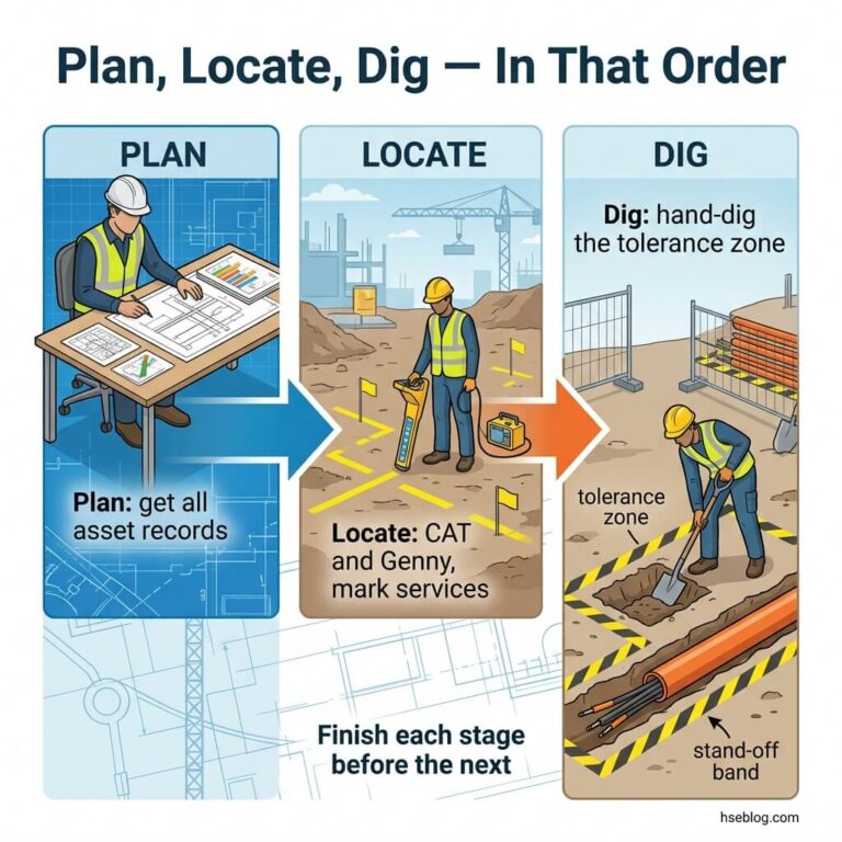 Working Near Underground Cables: Hazards & Safe Digging
