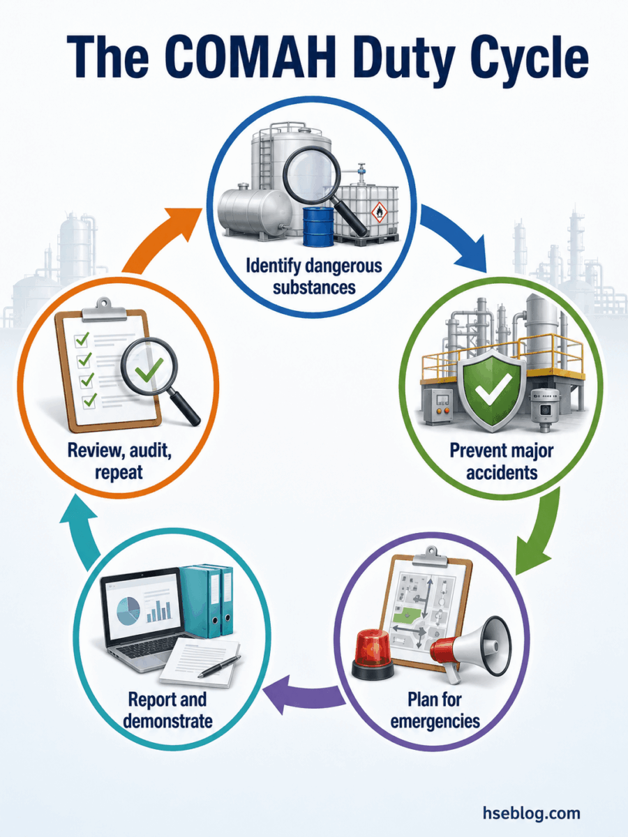 Comah Examples COMAH Regulations Explained: Duties, Tiers & Enforcement