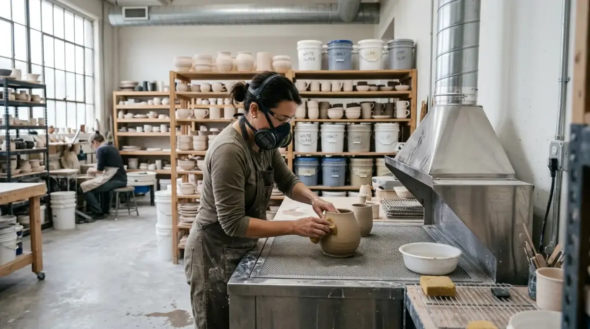 Respirable Crystalline Silica in Ceramics Control Measures
